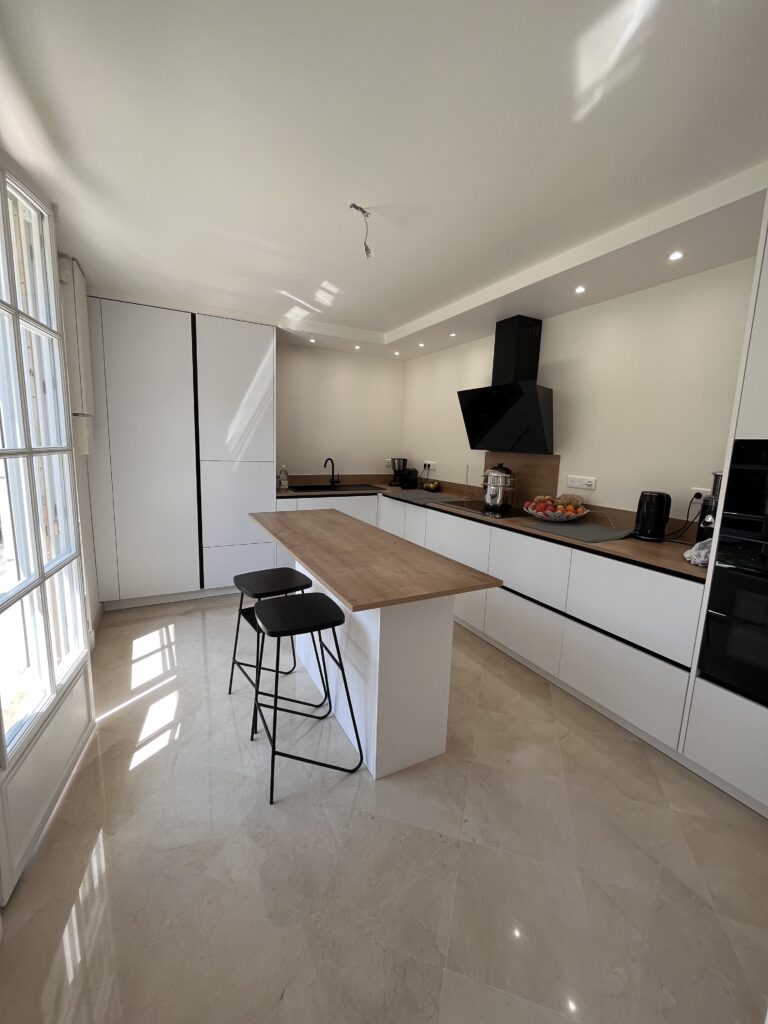Réalisation cuisine sur mesure Versailles - Mon Cuisiniste Privé