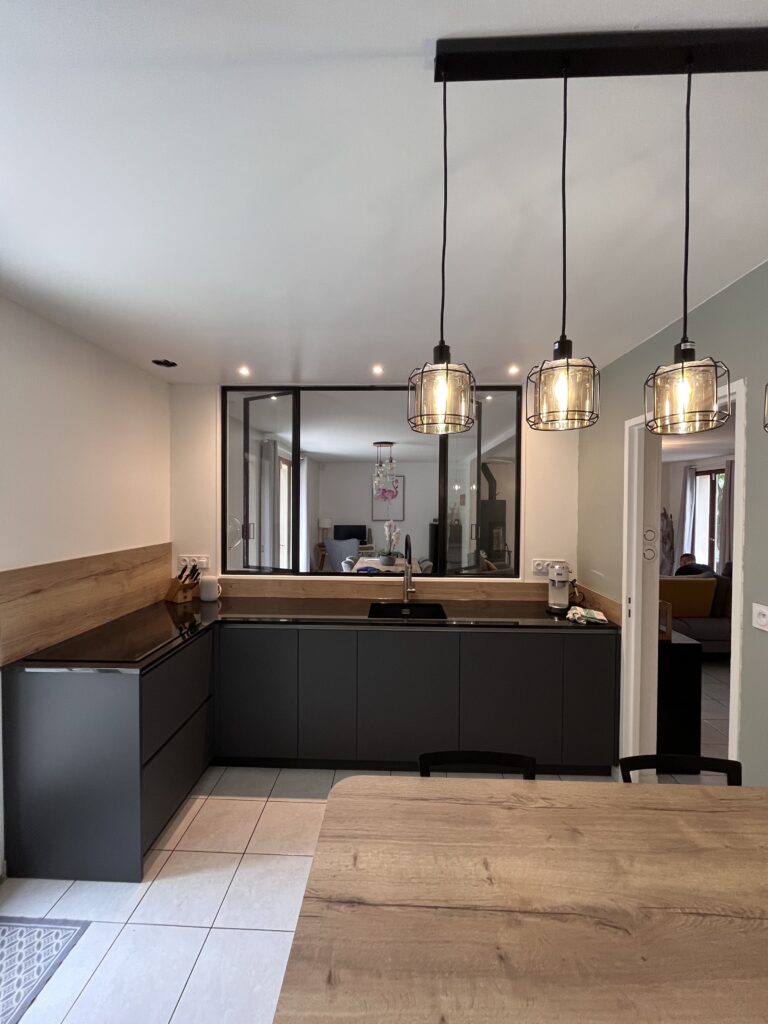 Réalisation cuisine sur mesure Île-de-France - Mon Cuisiniste Privé