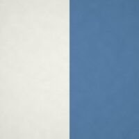 Façade sur mesure Bloc Azur, Bicolore blanc / bleu, finition Mat