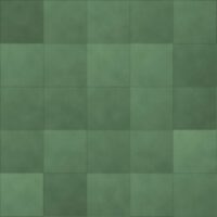 Façade sur mesure Médina Vert, Zellige vert, finition Satiné irrégulier